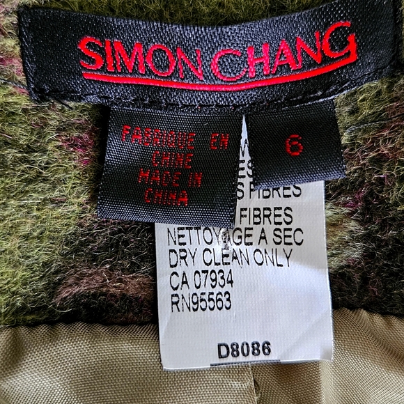 Simon Chang Wool Blazer - Picture 4 of 5